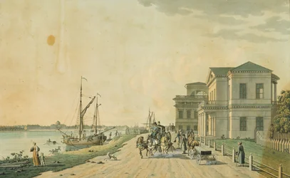 Der Taurische Palast und Umgebung, St. Petersburg, 1799
